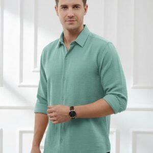 Mint Aqua Imported Italian Viscose (Plain Weave)