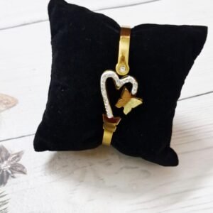 Butterfly in Heart Bracelet